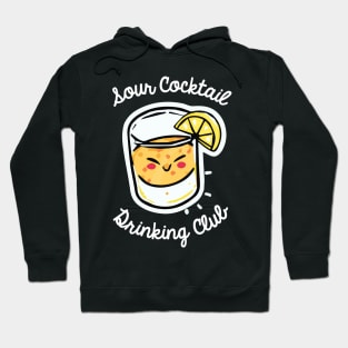 Sour Cocktail Drinking Club Sour Retro Cocktails Hoodie